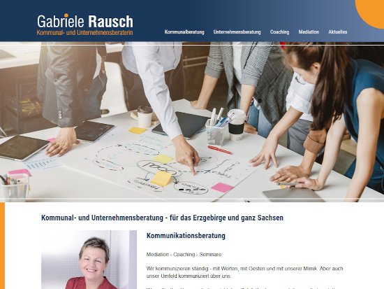 Progammierung, Gestaltung, Webhosting Gabriele Rausch PR