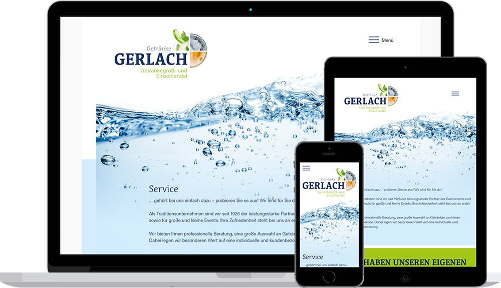 Referenzbild Getränke Gerlach